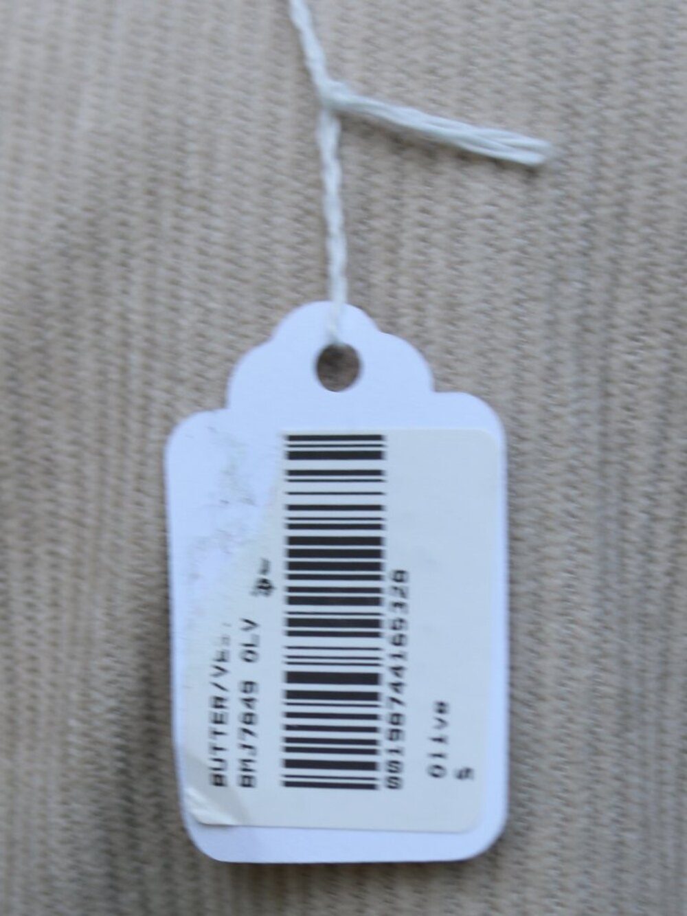 NEW Buttermelon Olive Beige Dot Sherpa Fleece Corduroy Lined Full Zip Vest Sz S - Picture 10 of 10